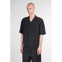 Camasi 120% LINO pentru Barbati - Camasi 120 LINO 120 Lino Shirt Black Barbati (BM 17906511) - B-mall.ro