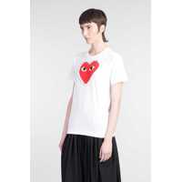 Imbracaminte Comme des Garçons Dama - Tricouri Comme des Garons Comme Des Garons Play T-Shirt WHITE Femei (BM 17906517) - B-mall.ro