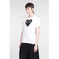 Imbracaminte Comme des Garçons Dama - Tricouri Comme des Garons Comme Des Garons Play T-Shirt WHITE Femei (BM 17906520) - B-mall.ro