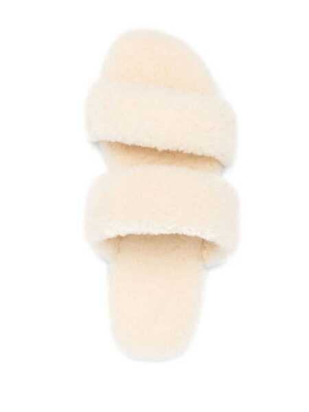 Sandale Saint Laurent Saint Laurent Slippers WHITE Barbati (BM 17907090) 4