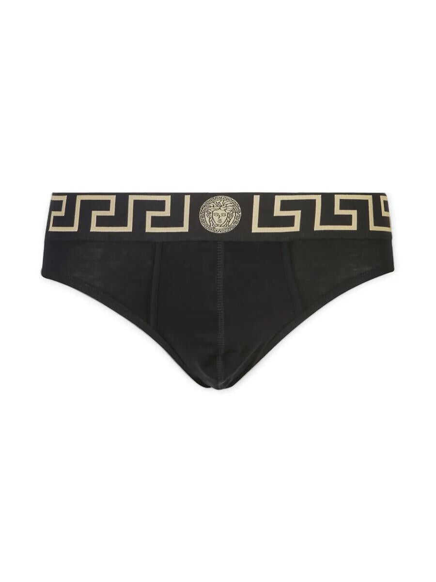 Chiloti Versace Versace Set Of 3 Greca Medusa Head Briefs MULTICOLOUR Barbati (BM 17907708) 1