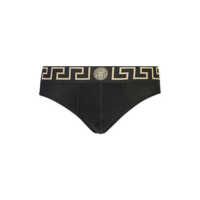 Chiloti Versace Set Of 3 Greca Medusa Head Briefs Barbati