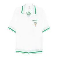 Camasi Casablanca Printed Bowling Shirt Barbati