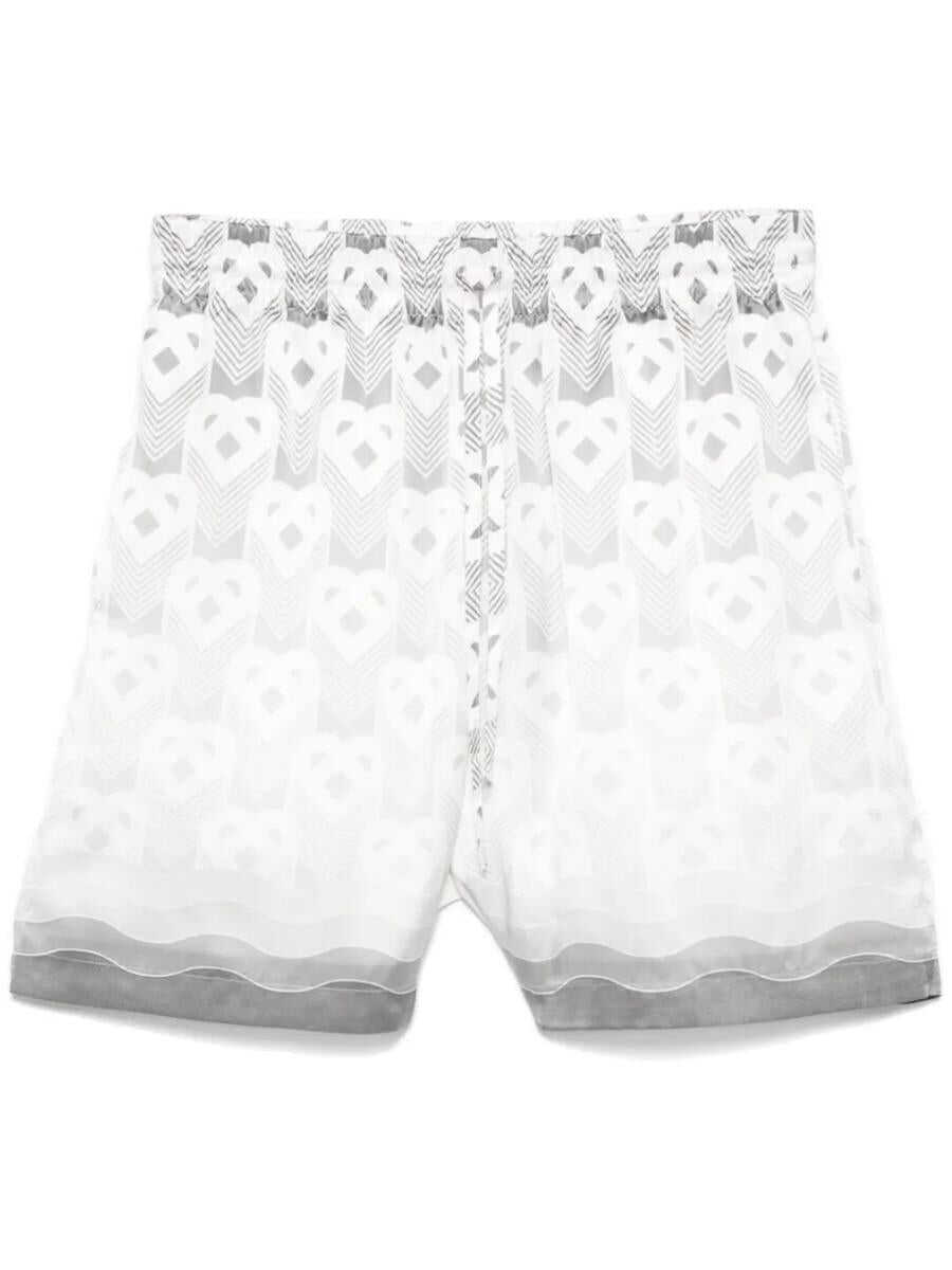 Pantaloni Casablanca Casablanca Monogram Shorts GREY Barbati (BM 17907771) 1