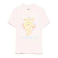 Tricouri Casablanca Diamond Column Print T-Shirt Femei