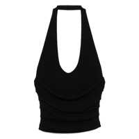 Imbracaminte AYA MUSE Dama - Topuri AYA MUSE Aya Muse Knit Halter Top Clothing Black Femei (BM 17908002) - B-mall.ro