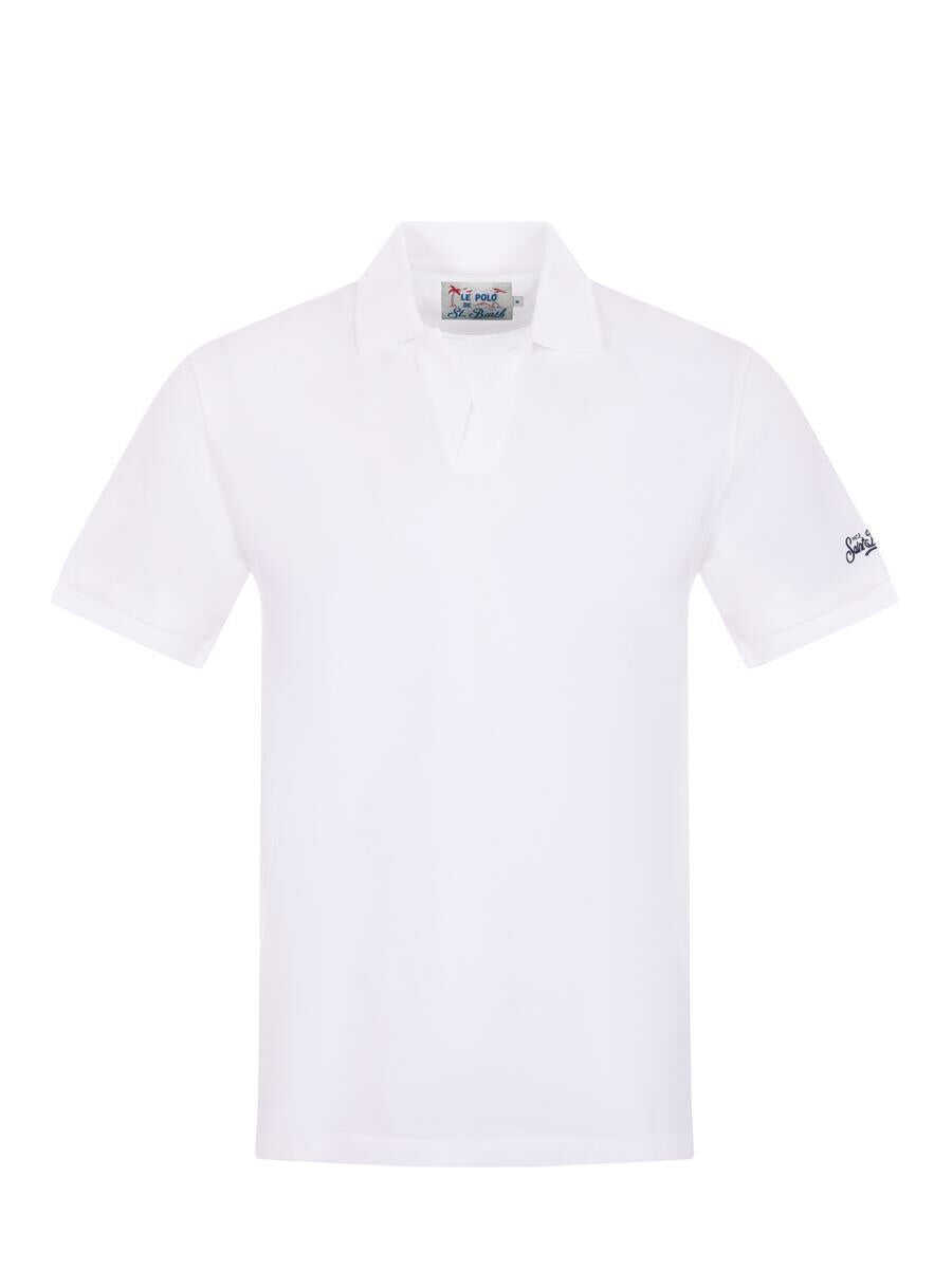 Camasi Mc2 Saint Barth MC2 Saint Barth  T-Shirts And Polos WHITE Barbati (BM 17908455) 1