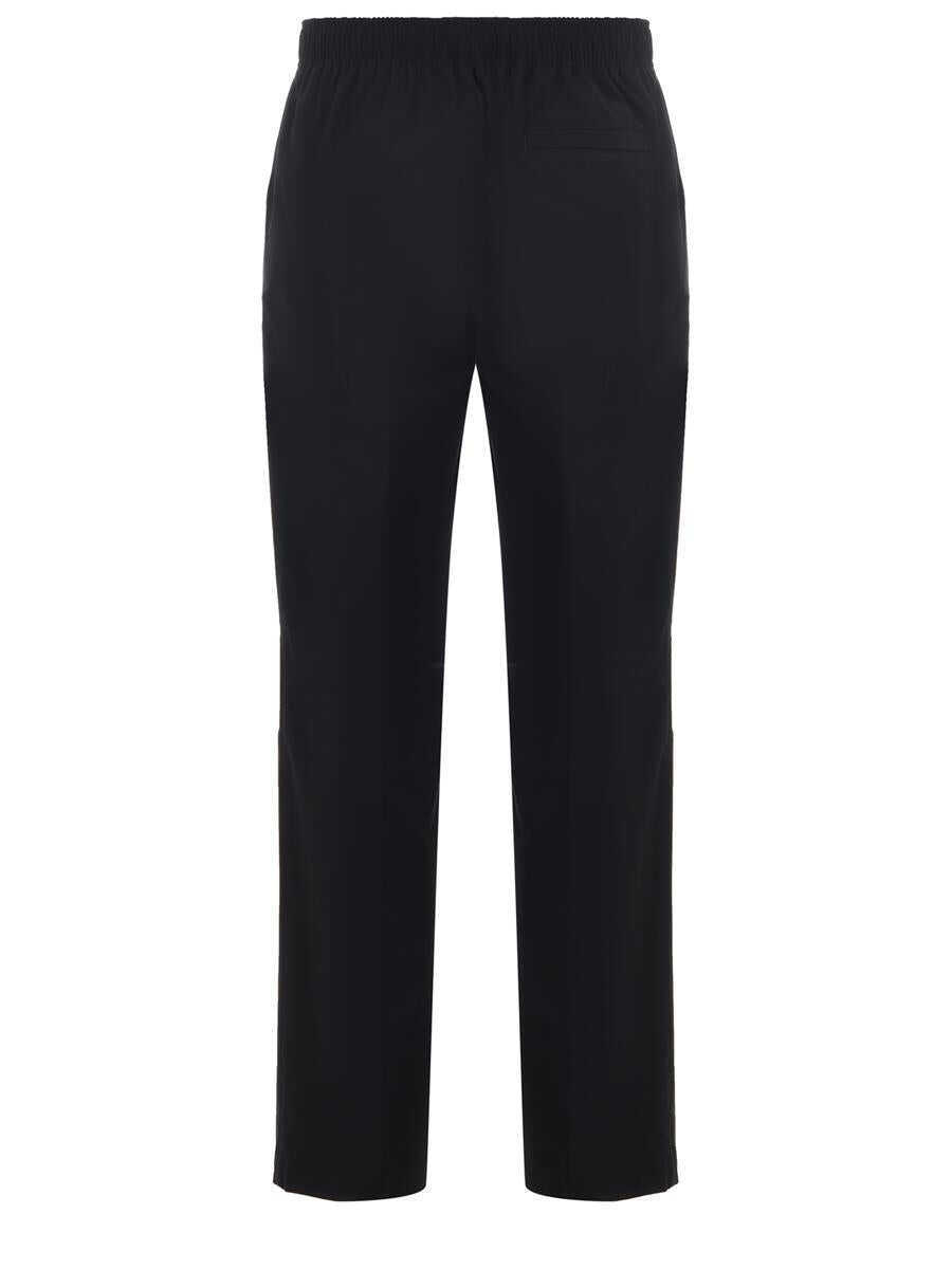 Pantaloni Lacoste Lacoste Lightweight Nylon Pants Black Barbati (BM 17909016) 4