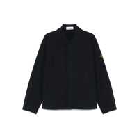 Geci Stone Island Stone Island Black Jacket With Patch Logo Sleeve
