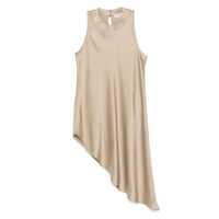 Topuri Antonelli Beige Asymmetric Top Femei