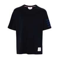 Tricouri Thom Browne Cotton Knit T-Shirt Barbati