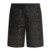 Pantaloni Needles Leopard Shorts Barbati