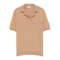 Tricouri Polo Irish Crone Camel Cotton Polo Shirt Barbati