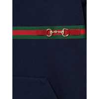 Bluze de trening pentru Fete pagina 2 - Bluze de trening Gucci JG L/S SWEATSHIRT FELTED COTTO Blue Fete (BM 17912436) - B-mall.ro