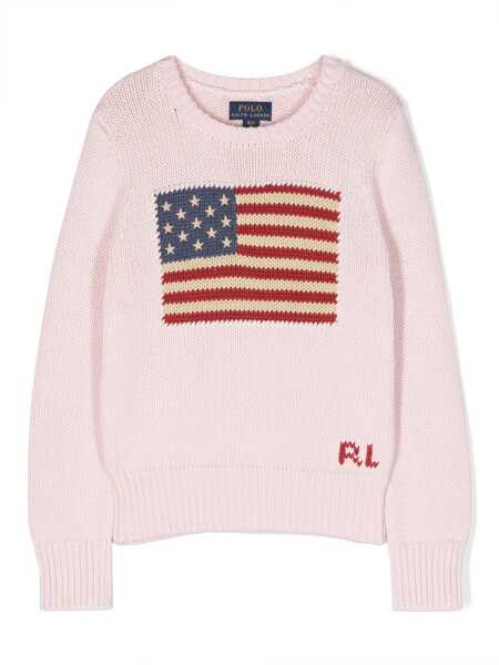 Pulovere casual Ralph Lauren AMERICAN SWT-TOPS-SWEATER Pink Fete (BM 17912439) 1