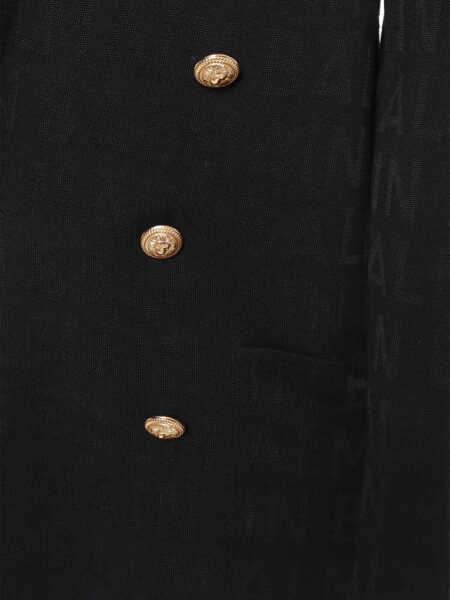 Sacouri Balmain Double-breasted jacket Black   Baieti (BM 17912445) 2