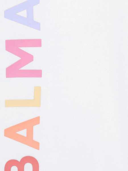 Pantaloni scurti Balmain JERSEY SHORTS White Fete (BM 17912514) 3