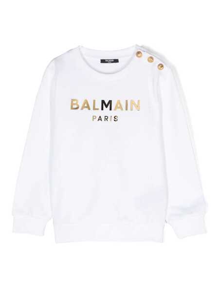 Bluze de trening Balmain SWEATSHIRT White Fete (BM 17912559) 1
