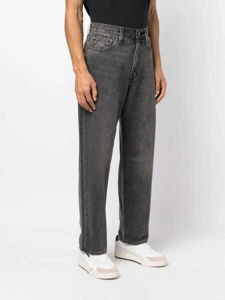 Blugi drepti Levis 568 Straight Jeans Grey Barbati (BM 17912718) 3