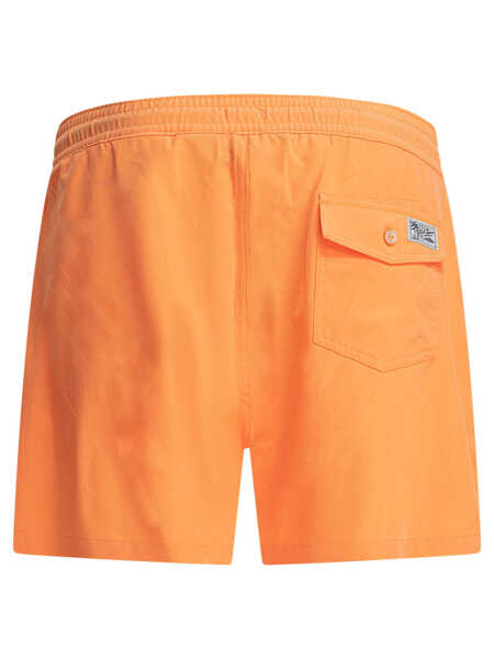 Sorturi de baie Ralph Lauren Traveler swim shorts Orange Barbati (BM 17912724) 2