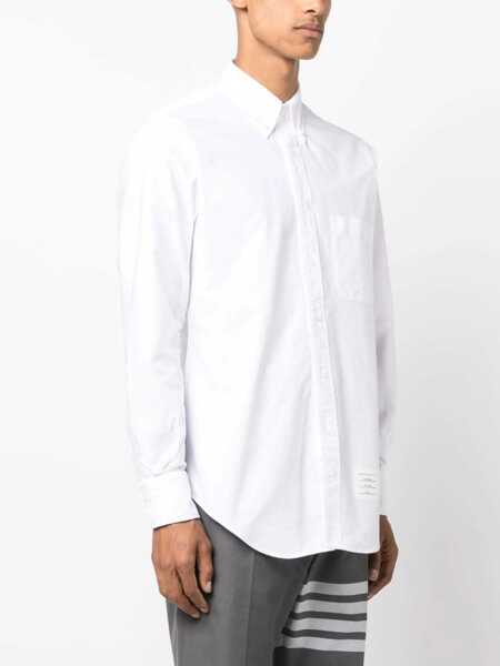 Camasi casual Thom Browne Shirts White Barbati (BM 17912919) 3