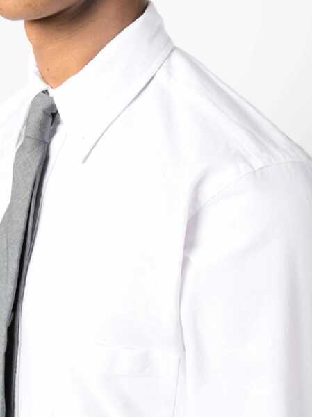 Camasi casual Thom Browne Shirts White Barbati (BM 17912919) 5