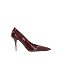 Pantofi cu toc Saint Laurent Norma Leather Pumps Femei