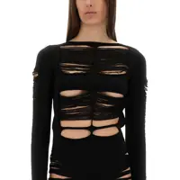 Rochii Rick Owens Dama - Rochii casual Rick Owens Maxi Dress Una BLACK Femei (BM 17913352) - B-mall.ro