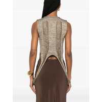 Imbracaminte Rick Owens Dama - Bluze Rick Owens Tanja T Knit Top GOLD Femei (BM 17913400) - B-mall.ro