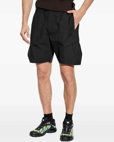 Pantaloni scurti REPRESENT Cargo Tech Shorts BLACK Barbati (BM 17913619) 3