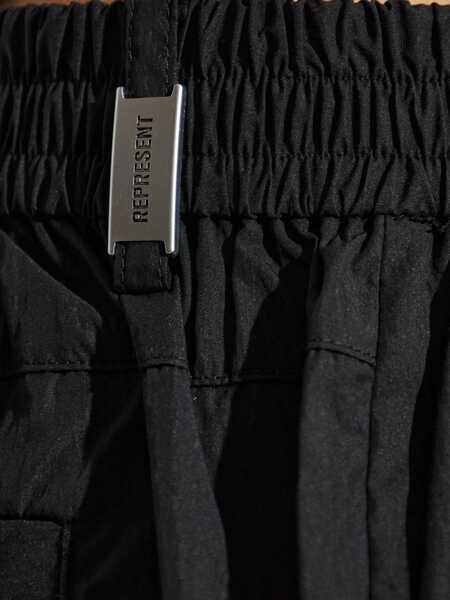 Pantaloni scurti REPRESENT Cargo Tech Shorts BLACK Barbati (BM 17913619) 5