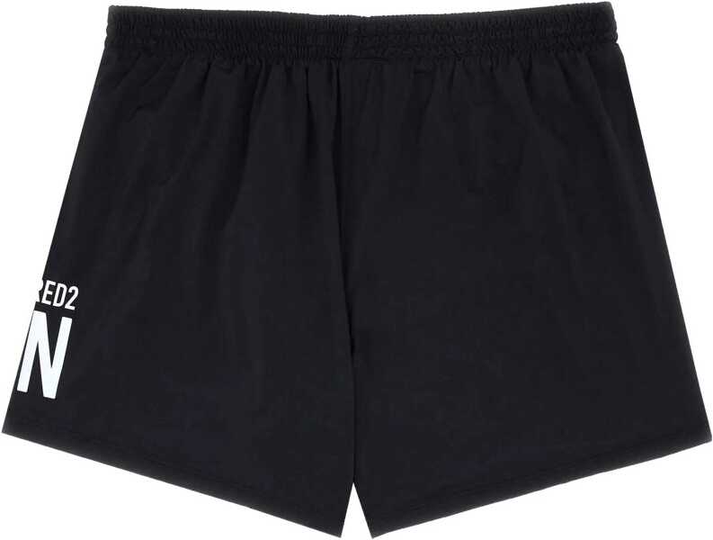 Lenjerie intima DSQUARED2 Boxer Icon BLACK Barbati (BM 17913691) 2