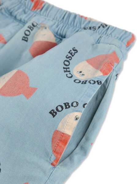 Pantaloni scurti Bobo Choses Shorts With All Over Print AZURE Baieti (BM 17913760) 4