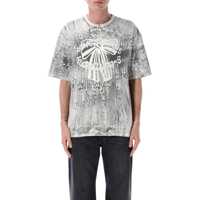 Imbracaminte Acne Studios Dama - Tricouri Acne Studios Acne Studios Plaster Print T-Shirt FADED BLACK Femei (BM 17915553) - B-mall.ro
