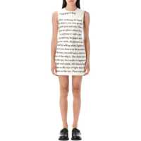 Rochii JW Anderson Text' Print Mini Shift Dress Femei