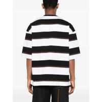 Tricouri COMME DES GARÇONS HOMME pentru Barbati - Tricouri COMME DES GARONS HOMME Comme Des Garons Homme Striped T-Shirt BLACK BROWN WHITE Barbati (BM 17915580) - B-mall.ro