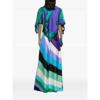 Imbracaminte PUCCI Dama - Topuri PUCCI Pucci Orchids Caftan Top MULTICOLOR Femei (BM 17916069) - B-mall.ro