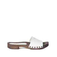Sandale Miu Miu Patent Leather Clogs Femei