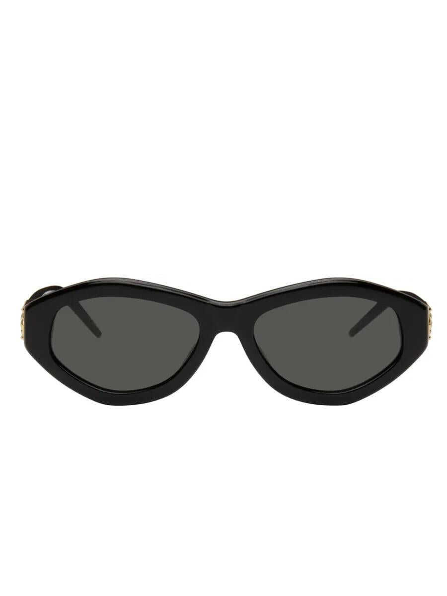 Ochelari de soare Casablanca Casablanca Oval Sunglasses With Monogram Plaque Black Femei (BM 17916849) 1
