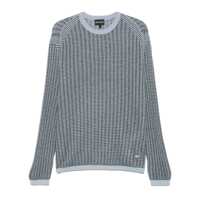 Pulovere Emporio Armani Wool-Blend Crew-Neck Sweater Barbati