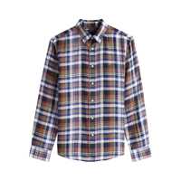 Camasi Tommy Hilfiger Linen Multi Check Shirt Clothing Barbati