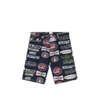 Pantaloni Arte Allover Print Short Barbati