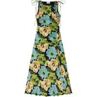 Rochii Ganni Printed Midi Dress Femei