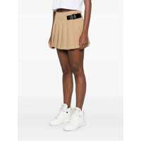Imbracaminte DUNST Dama - Fuste DUNST Beige Skirt With Adjustable Side Belt And Pleated Details In Fabric Woman Beige Femei (BM 17919672) - B-mall.ro