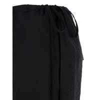 Imbracaminte DUNST Dama - Fuste DUNST Black Skirt With Side Knot Closure And Semi-Transparent Hem In Viscose Woman Black Femei (BM 17919675) - B-mall.ro
