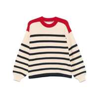 Pulovere Tommy Hilfiger Sofia Richie Grainge X Tommy Hilfiger - Striped Crew-Neck Sweater Femei