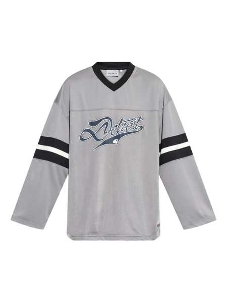 Tricouri Carhartt L/S Detroit Mesh T-shirt Grey Barbati (BM 17919966) 1