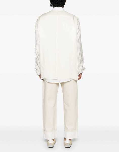 Sacouri office Maison Margiela Anonymity Of The Lining Jacket IVORY Barbati (BM 17920183) 4
