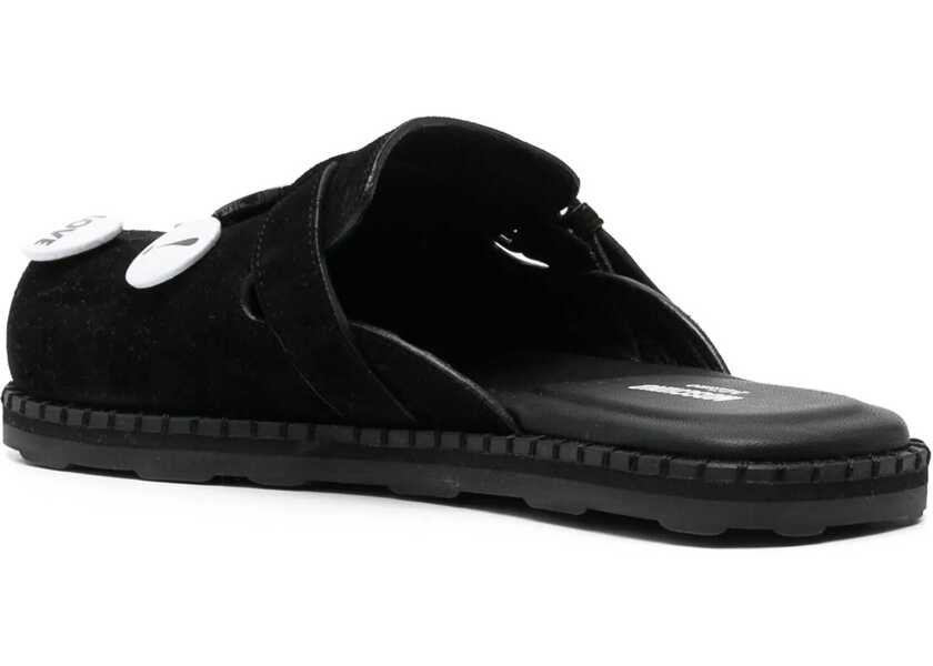 Balerini Moschino Sandalo Pin BLACK Femei (BM 17920189) 3