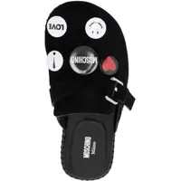 Incaltaminte Moschino Dama - Balerini Moschino Sandalo Pin BLACK Femei (BM 17920189) - B-mall.ro